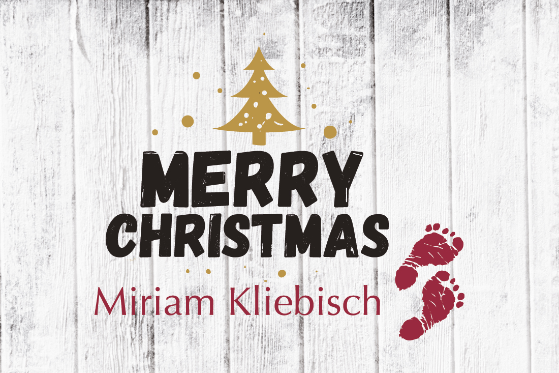 Miriam KLIEBISCH Hebamme Weihnachtswünsche